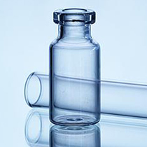 20 ml injectiefles, helder, type 1 buisglas